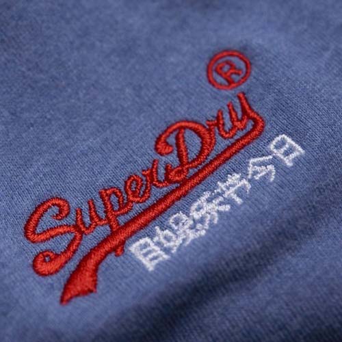 Thêu logo công ty Super Dry