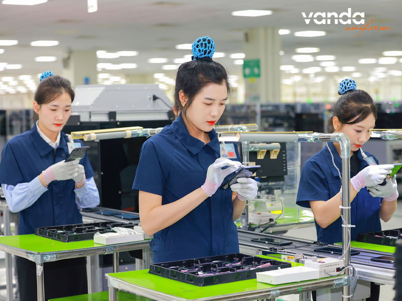 Dac-diem-thiet-ke-cua-dong-phuc-cong-nhan-samsung-dongphucvanda